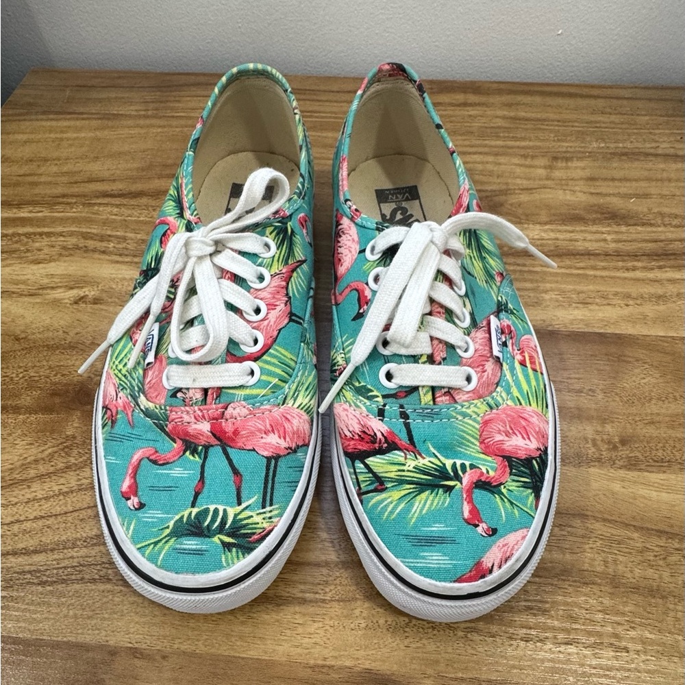 Vans Flamingo Print Sneakers